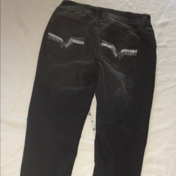 Mudd Faded Wash Black Jeggings - Picture 2 of 4